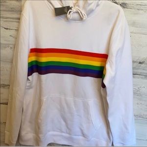 Abercrombie & Fitch Gay Pride Rainbow Hoodie